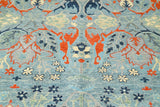 Orientmattor Handknuten Symphony Oriental Ziegler/Kazak rug, 306x244 cm, detailed woven pattern in warm tones.