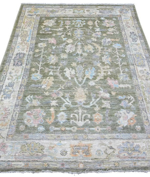Handknuten Matta Ushak Oriental 212 x 156 cm Nr. 65559 - Orientmattor