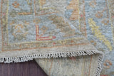 Handwoven Ushak Oriental rug with Ziegler/Kazak pattern, 234x84 cm, from Orientmattor featuring intricate traditional designs.