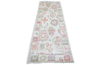 Handknuten Matta Ushak Oriental 244 x 90 cm Nr. 65573 - Orientmattor