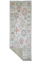 Handknuten Matta Ushak Oriental 244 x 90 cm Nr. 65573 - Orientmattor