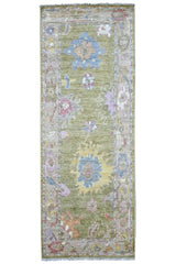 Handknuten Matta Ushak Oriental 250 x 85 cm Nr. 65574 - Orientmattor