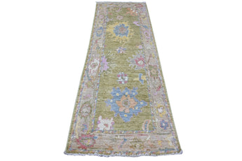 Handknuten Matta Ushak Oriental 250 x 85 cm Nr. 65574 - Orientmattor