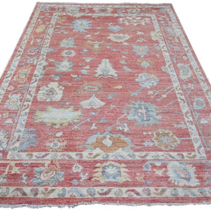 Handknuten Matta Ushak Oriental 264 x 193 cm Nr. 65569 - Orientmattor