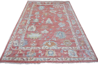 Handknuten Matta Ushak Oriental 264 x 193 cm Nr. 65569 - Orientmattor