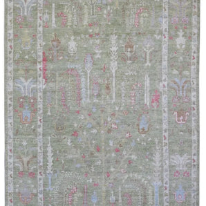 Handknuten Matta Ushak Oriental 270 x 182 cm Nr. 65568 - Orientmattor