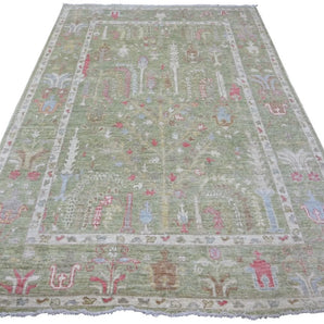 Handknuten Matta Ushak Oriental 270 x 182 cm Nr. 65568 - Orientmattor