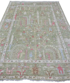 Handknuten Matta Ushak Oriental 270 x 182 cm Nr. 65568 - Orientmattor