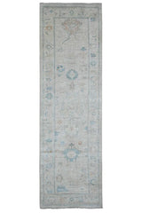 Handknuten Matta Ushak Oriental 290 x 87 cm Nr. 65575 - Orientmattor