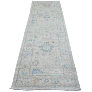 Handknuten Matta Ushak Oriental 290 x 87 cm Nr. 65575 - Orientmattor