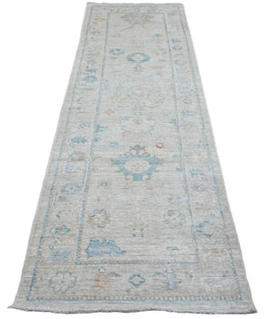 Handknuten Matta Ushak Oriental 290 x 87 cm Nr. 65575 - Orientmattor