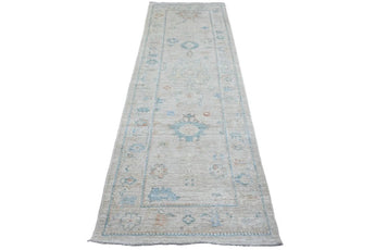Handknuten Matta Ushak Oriental 290 x 87 cm Nr. 65575 - Orientmattor