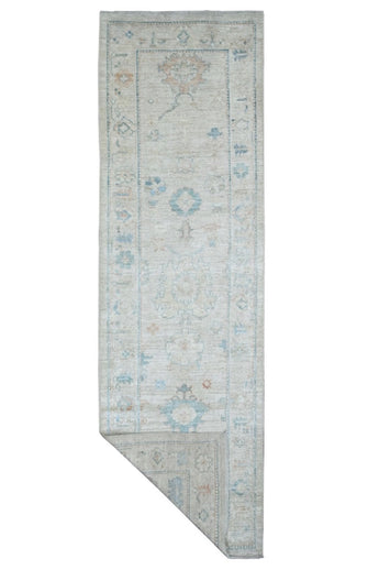 Handknuten Matta Ushak Oriental 290 x 87 cm Nr. 65575 - Orientmattor
