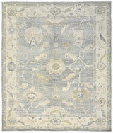 Handknuten Ushak Oriental rug, Ziegler/Kazak style, 299x251 cm, with intricate traditional patterns on a neutral background.