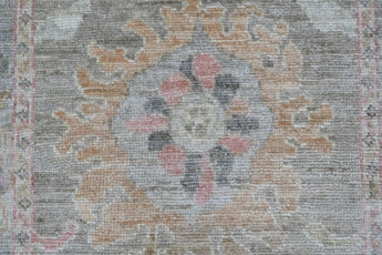 Handknuten Matta Ushak Oriental 356 x 90 cm Nr. 65576 - Orientmattor