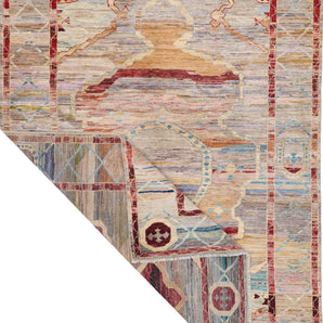 Handknuten Matta Zeiglar Afghanistan 240 x 173 cm Nr. 65018 - Orientmattor
