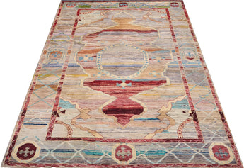 Handknuten Matta Zeiglar Afghanistan 240 x 173 cm Nr. 65018 - Orientmattor