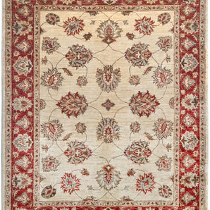 Handknuten Ziegler Oriental rug by Orientmattor, 188x149 cm, intricate Kazak design with detailed patterns and rich colors.