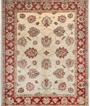 Handknuten Ziegler Oriental rug by Orientmattor, 188x149 cm, intricate Kazak design with detailed patterns and rich colors.