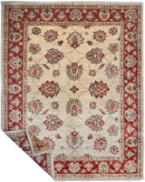 Handknuten Ziegler Oriental rug by Orientmattor, 188 x 149 cm, featuring intricate Kazak design with detailed patterns.