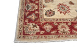 Handwoven Ziegler Oriental Kazak rug, 188x149 cm, with intricate patterns and rich colors, from Orientmattor.