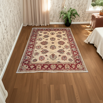Handknuten Ziegler/Kazak oriental rug by Orientmattor, 188x149 cm with intricate patterns and rich colors.