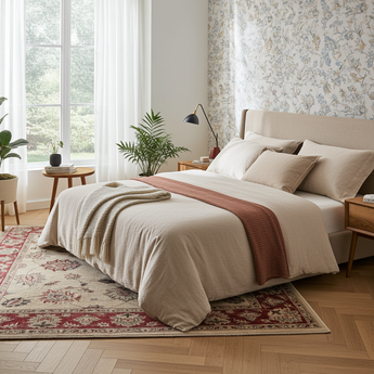 Handknuten Ziegler Oriental rug from Orientmattor, 188x149 cm, featuring intricate Kazak design with rich colors.