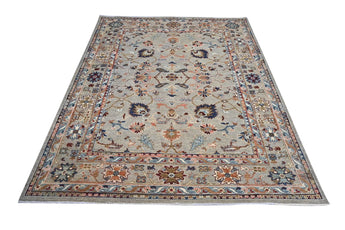 Handknuten Ziegler Oriental Kazak rug by Orientmattor, 199x151 cm with intricate geometric patterns and rich colors.