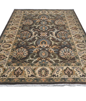 Handwoven Ziegler Oriental rug by Orientmattor, 291 x 210 cm, intricate Kazak design with detailed patterns and rich colors.