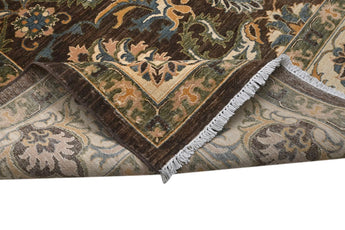 Handwoven Ziegler Oriental rug by Orientmattor, 291x210 cm with intricate traditional Kazak design.