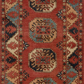 Orientmattor Ziegler/Kazak rug featuring intricate patterns and rich colors, showcasing its fine craftsmanship and design.