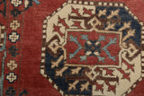 Orientmattor Ziegler/Kazak rug featuring intricate patterns and rich colors, showcasing traditional design elements.