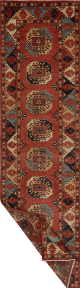 Ziegler/Kazak Kazak-Super 64578 rug by Orientmattor with intricate patterns and rich colors on a textured surface.