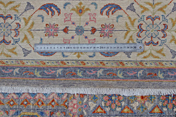 Orientmattor Mamlook 64992 Ziegler/Kazak rug with intricate geometric patterns and warm earthy tones, woven textile decor.
