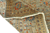 Orientmattor Sultani 64585 Ziegler/Kazak rug with intricate patterns and rich colors, detailed close-up of woven textile.
