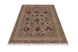 Orientmattor Sultani 64869 Ziegler/Kazak rug featuring intricate patterns and rich colors in a detailed close-up view.