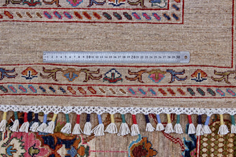 Orientmattor Sultani 64869 Ziegler/Kazak rug featuring intricate patterns and rich colors in a detailed woven design.