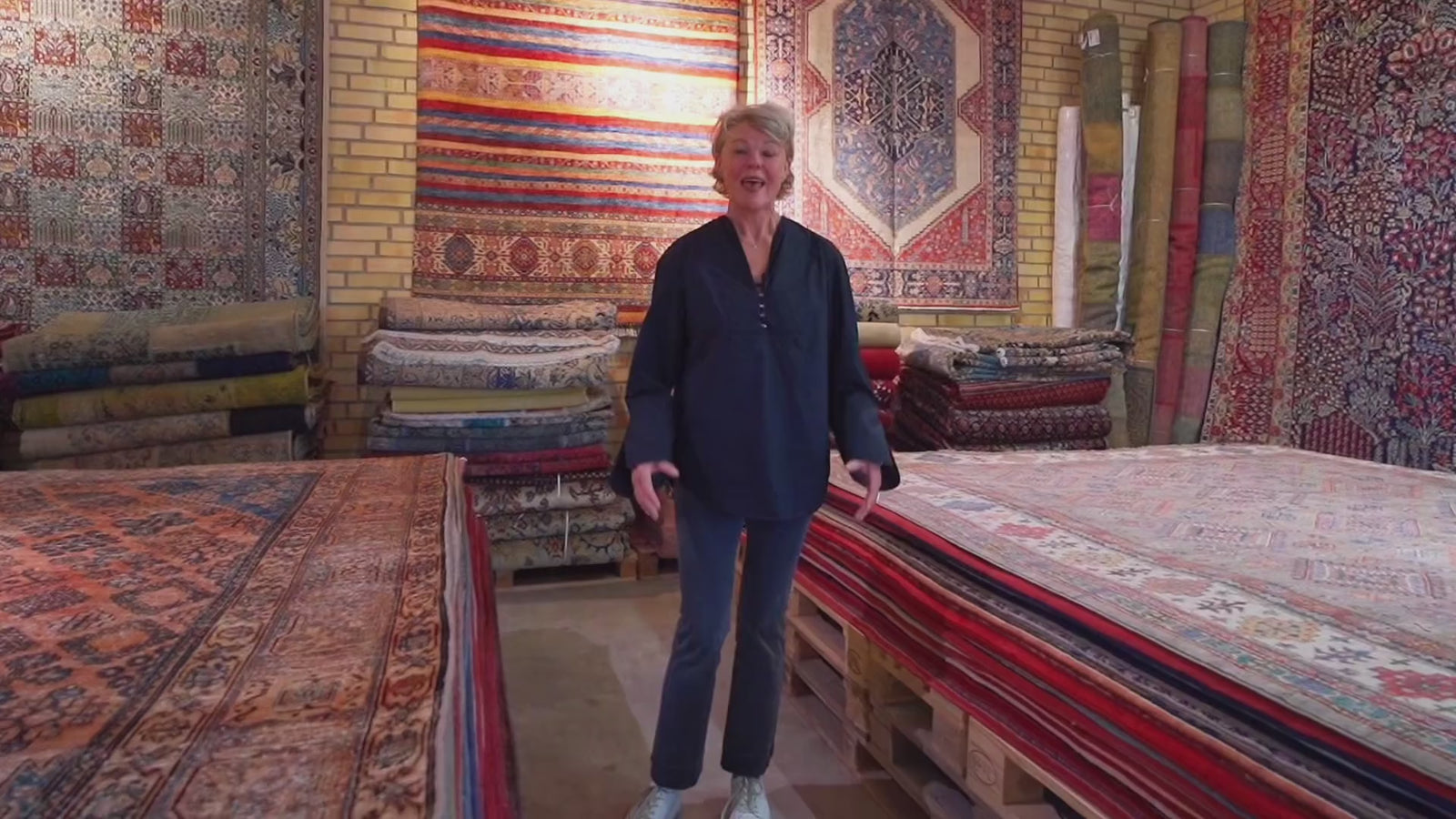 Äkta handknutna mattor 